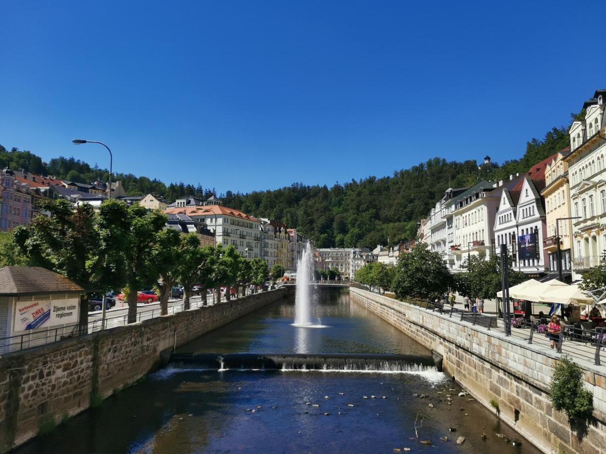 Ubytovani Ester - Utulny Byt V Lazenskem Centru Karlovych Varu Se Zahradkou Διαμέρισμα Κάρλοβι Βάρι Εξωτερικό φωτογραφία